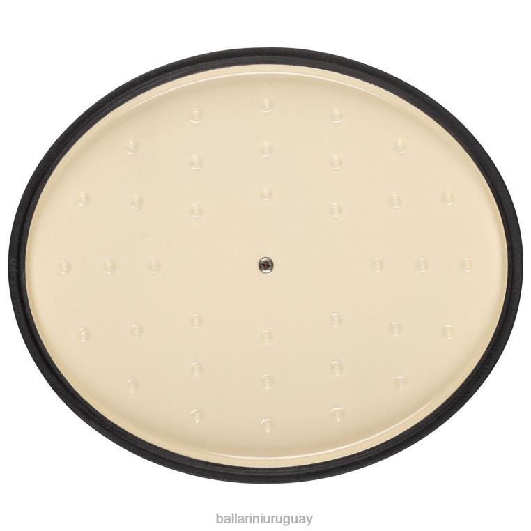 utensilios de cocina H4LLR51 bellamonte 4.75 qt, ovalada, cocotte, verde BALLARINI