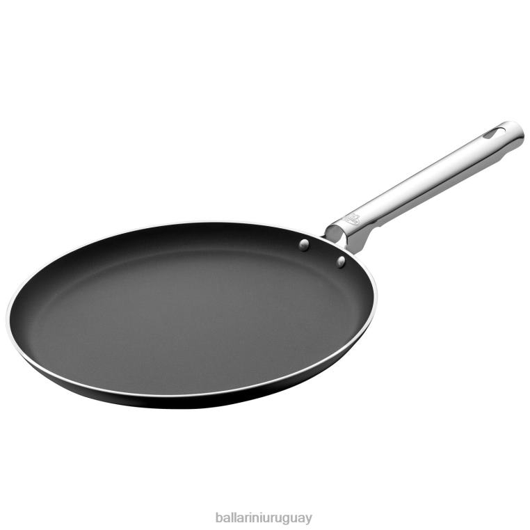 utensilios de cocina H4LLR61 cookin'italy juego de sartenes para crepes, negro mate BALLARINI