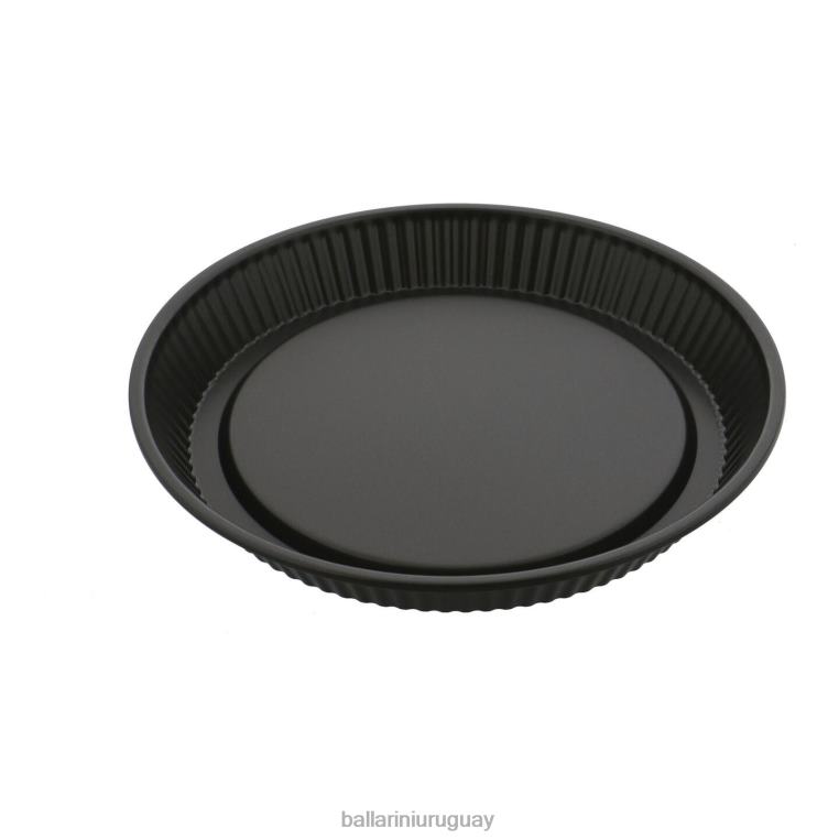 utensilios de cocina H4LLR98 la patisserie molde para flan/tarta de 11 pulgadas, antiadherente, negro mate BALLARINI