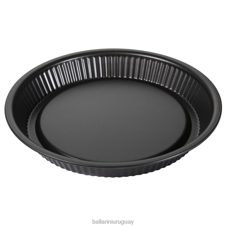 utensilios de cocina H4LLR98 la patisserie molde para flan/tarta de 11 pulgadas, antiadherente, negro mate BALLARINI