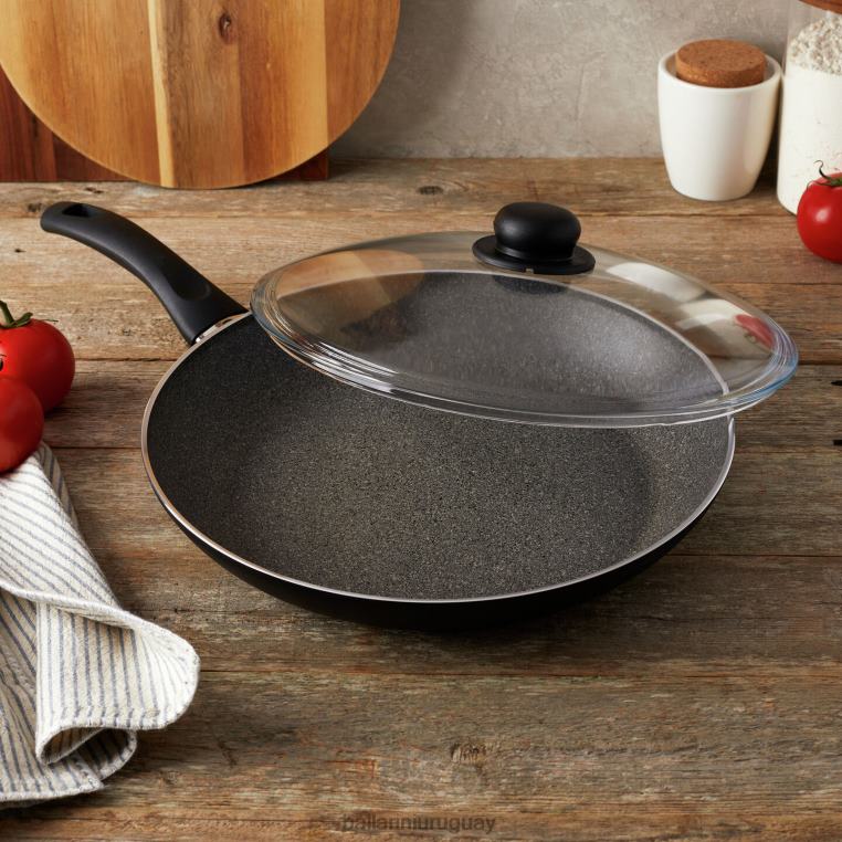 utensilios de cocina H4LLR55 matera granitium 12,5 pulgadas, sartén BALLARINI