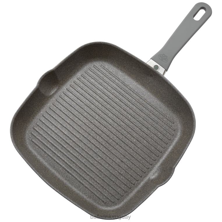 utensilios de cocina H4LLR56 Parma plus parrilla cuadrada de aluminio antiadherente de 11 pulgadas BALLARINI