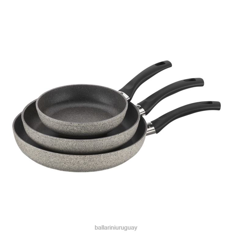 utensilios de cocina H4LLR1 Parma juego de sartenes antiadherentes de 3 piezas BALLARINI