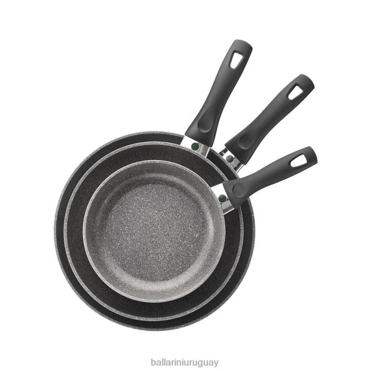 utensilios de cocina H4LLR1 Parma juego de sartenes antiadherentes de 3 piezas BALLARINI