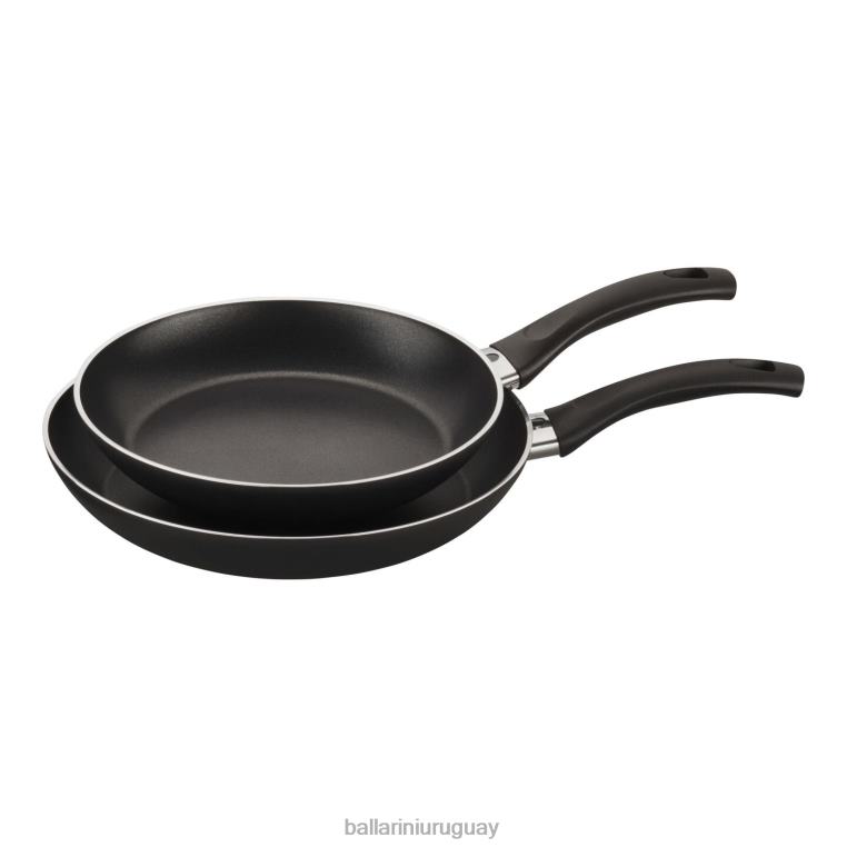 utensilios de cocina H4LLR4 Juego de sartenes pisa de aluminio, 2 piezas. BALLARINI